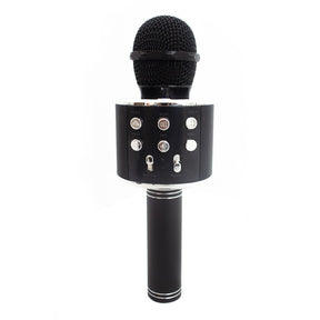 Microfone Karaokê Bluetooth Efeito Voz Modo Gravação + Frete Grátis + Envio Imediato + Brinde