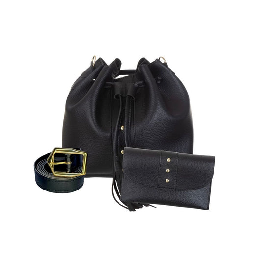 Bolsa Feminina Transversal com Necessaire e Cinto + Frete Grátis + Envio Imediato + Brinde