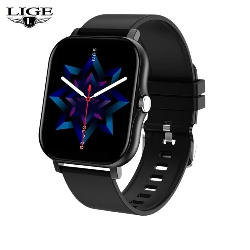 Relógio Smartwatch LIGE Inteligente Unissex com Ligação Bluetooth + Frete Grátis + Envio Imediato + Brinde