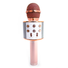 Microfone Karaokê Bluetooth Efeito Voz Modo Gravação + Frete Grátis + Envio Imediato + Brinde