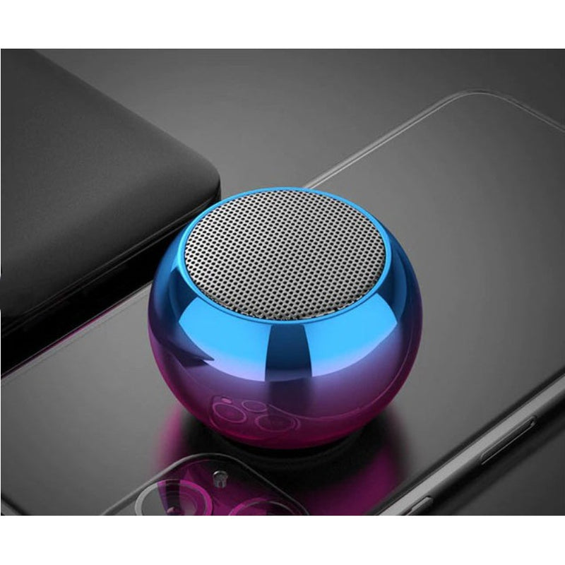 Caixinha de Som Bluetooth TWS Metal Mini Speaker Amplificada + Frete Grátis + Envio Imediato + Brinde