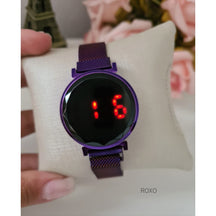 Relógio Touch Feminino Dourado Rose + Frete Grátis + Envio Imediato + Brinde