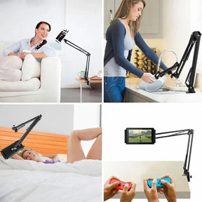 Suporte para Cama e Mesa Articulado Universal Tablet e Celular + Frete Grátis + Envio Imediato + Brinde