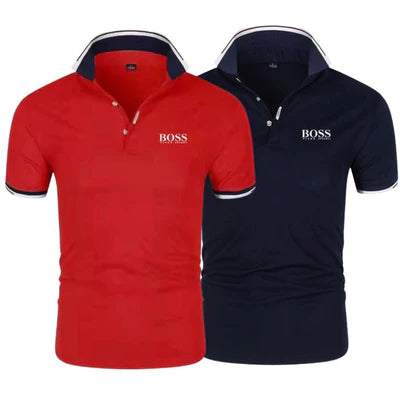 Camisa Polo Boss [COMPRE 1 LEVE 2] + Frete Grátis + Envio Imediato + Brinde